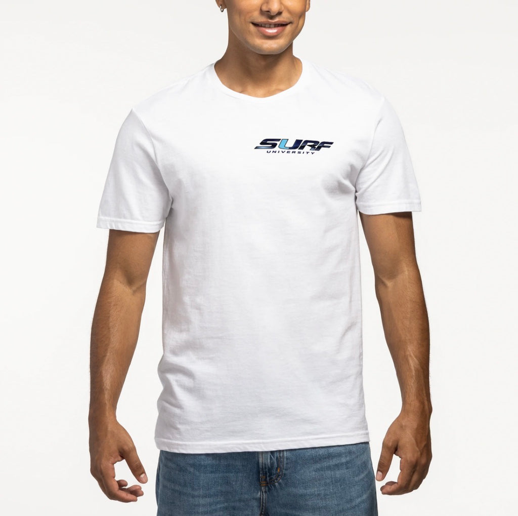 White Surf U Tee