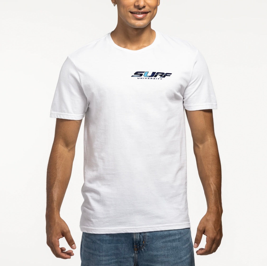White Surf U Tee