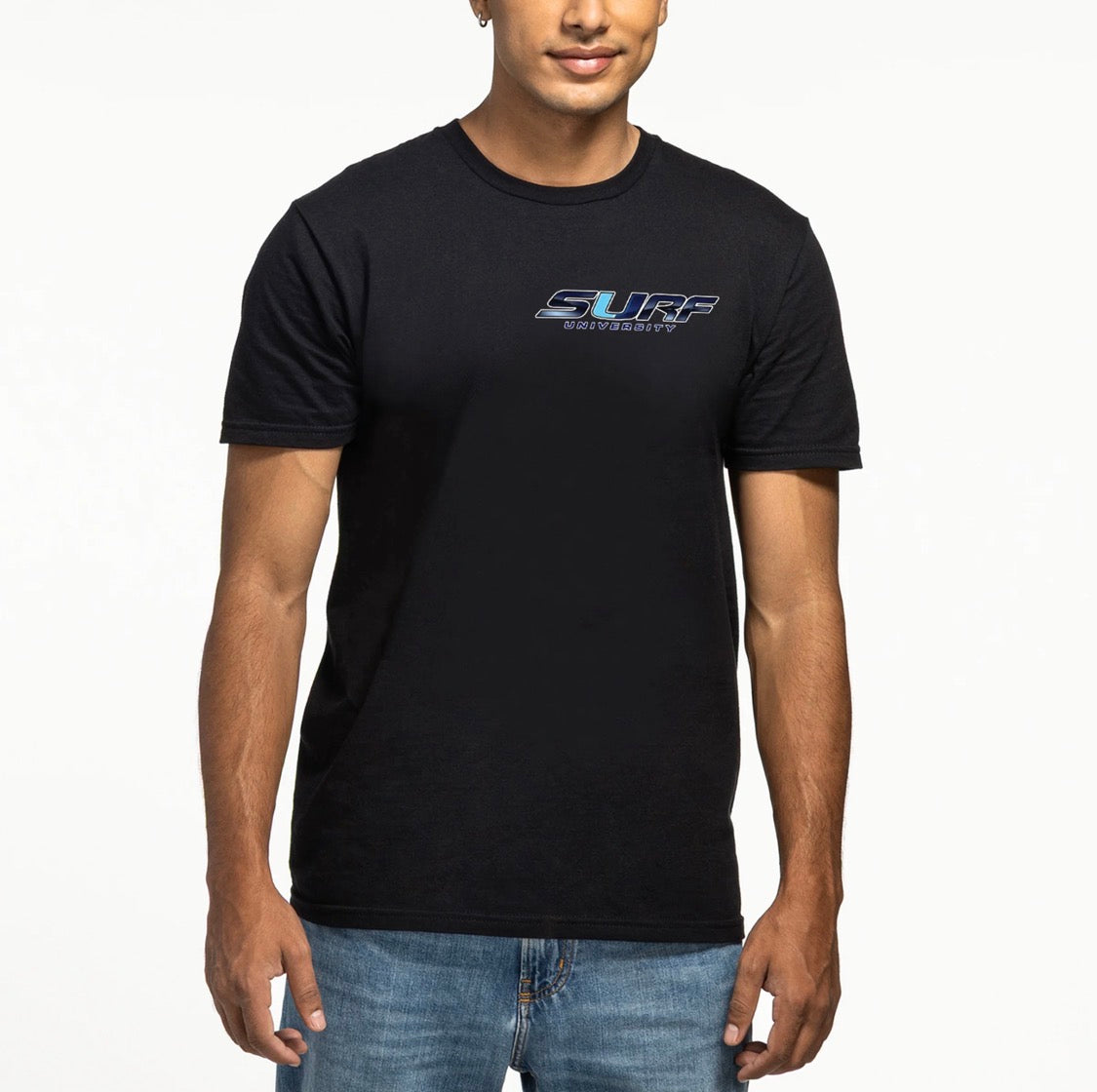 Black Surf U Tee