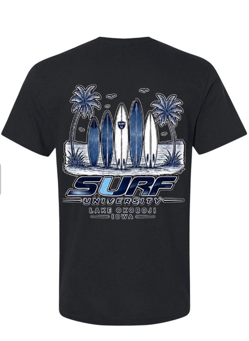 Black Surf U Tee